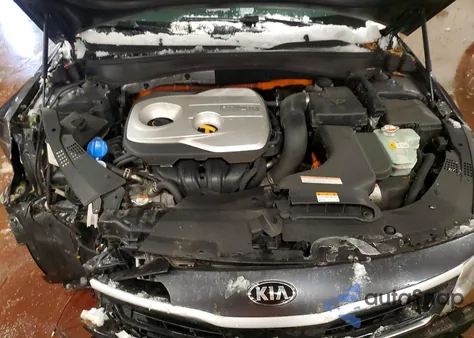 2017 Kia Optima Hybrid из США, поврежденный, VIN KNAGT4LE0H5014464